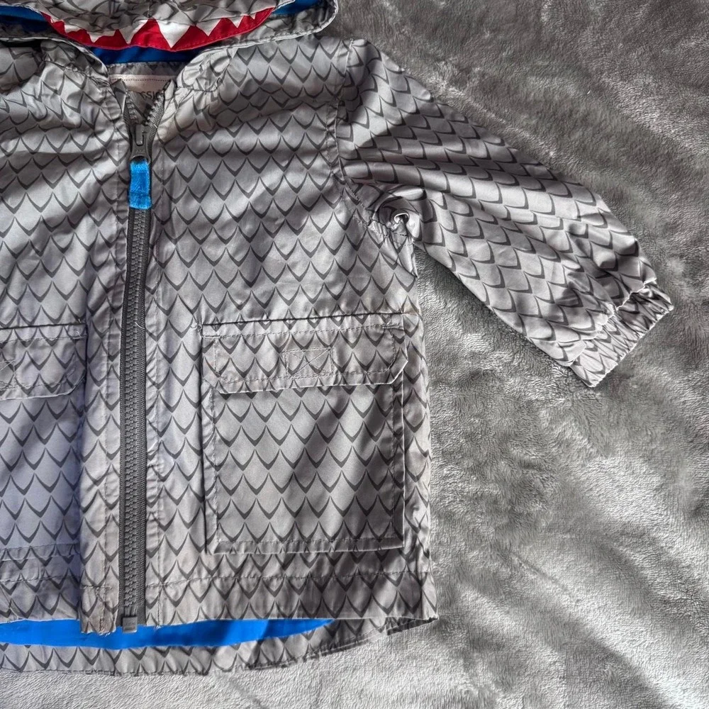 Carters Infant Shark head Rain Coat size 12 months
